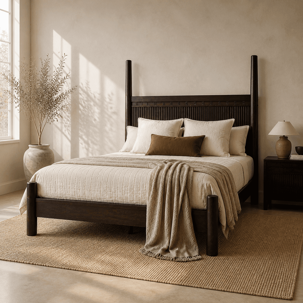 Solano Fluted Bed