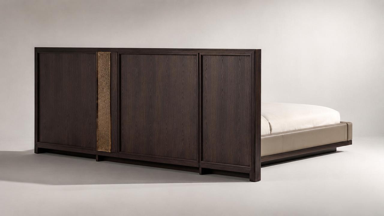 Sovereign Platform Bed on white