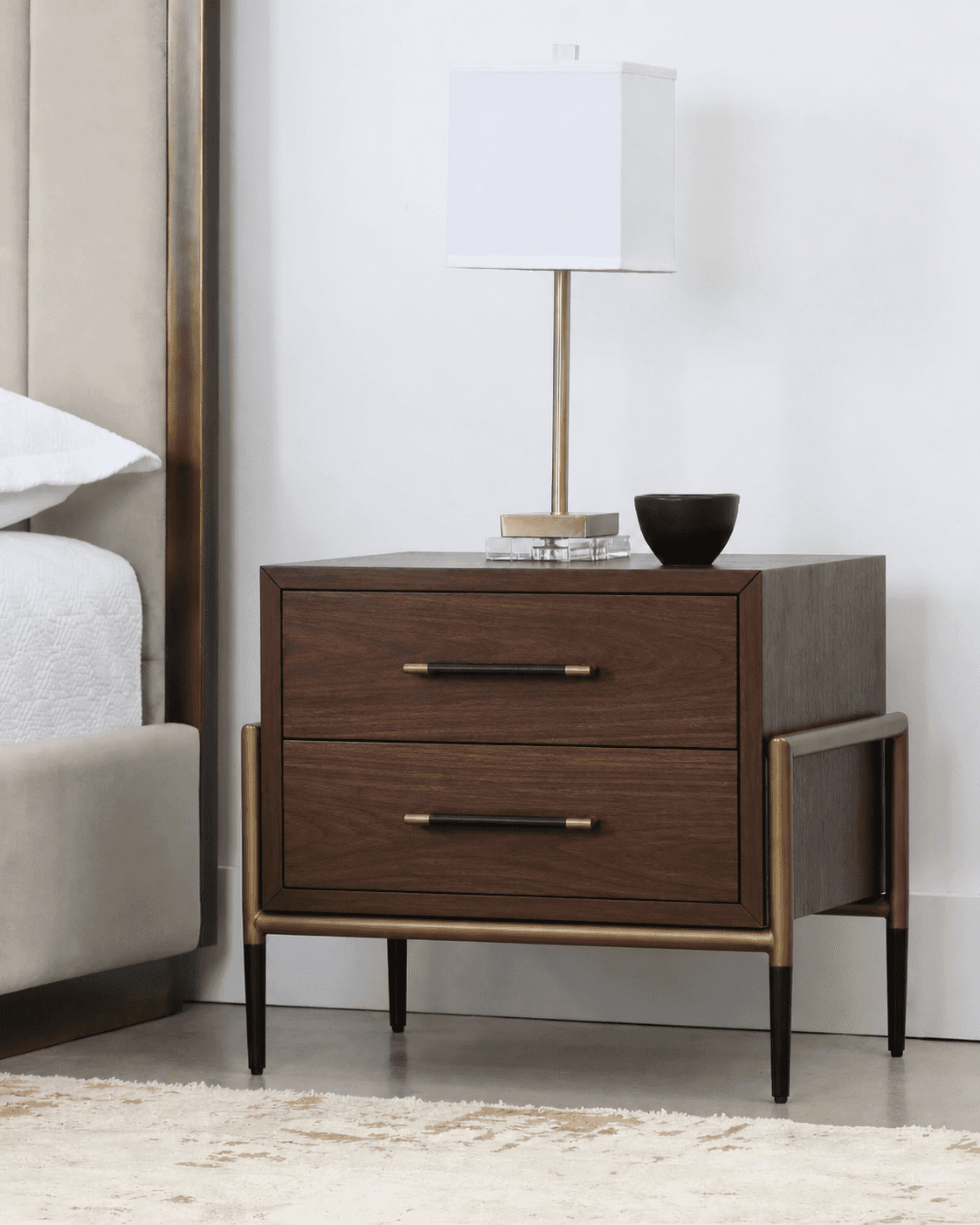 Orson Nightstand on white
