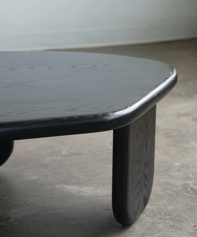 Pebble Side Table on white