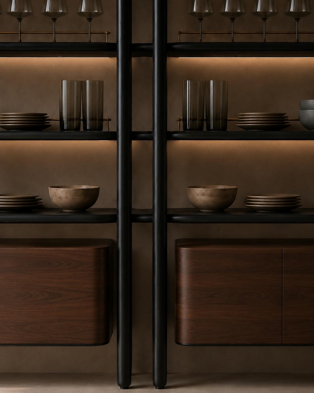 Equinox Crockery Unit on white