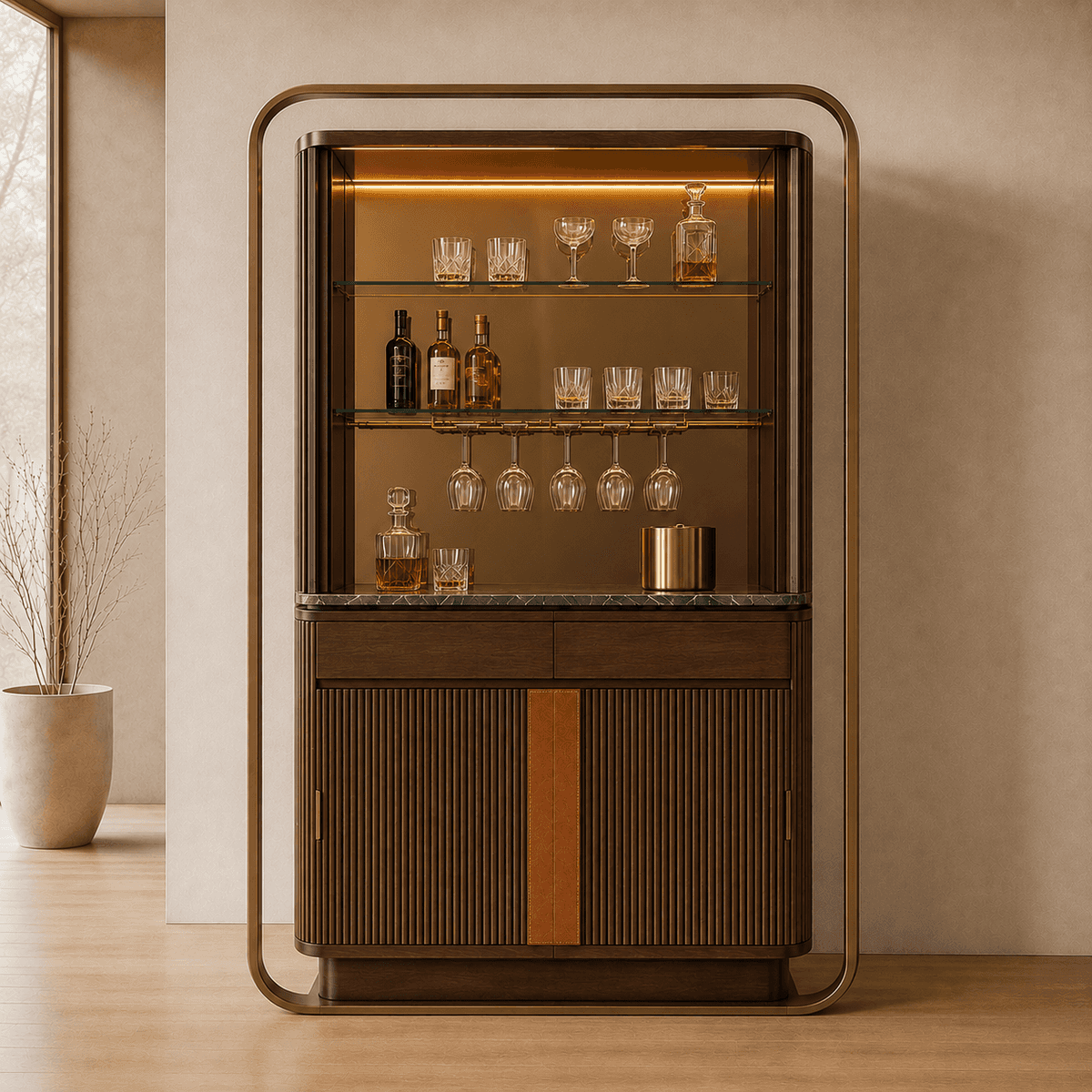 Nocturne Bar Cabinet