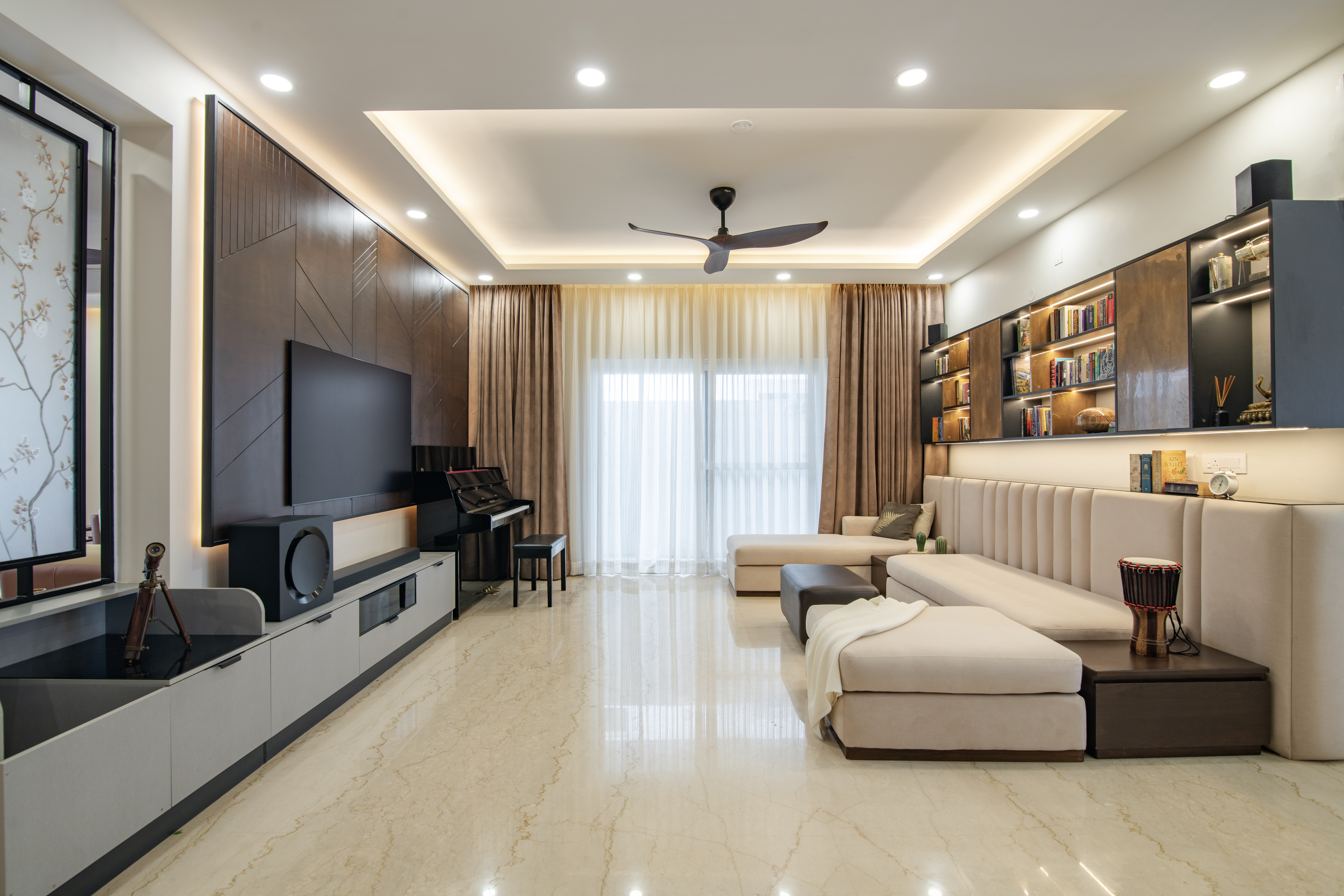 Adarsh Sanctuary — living room