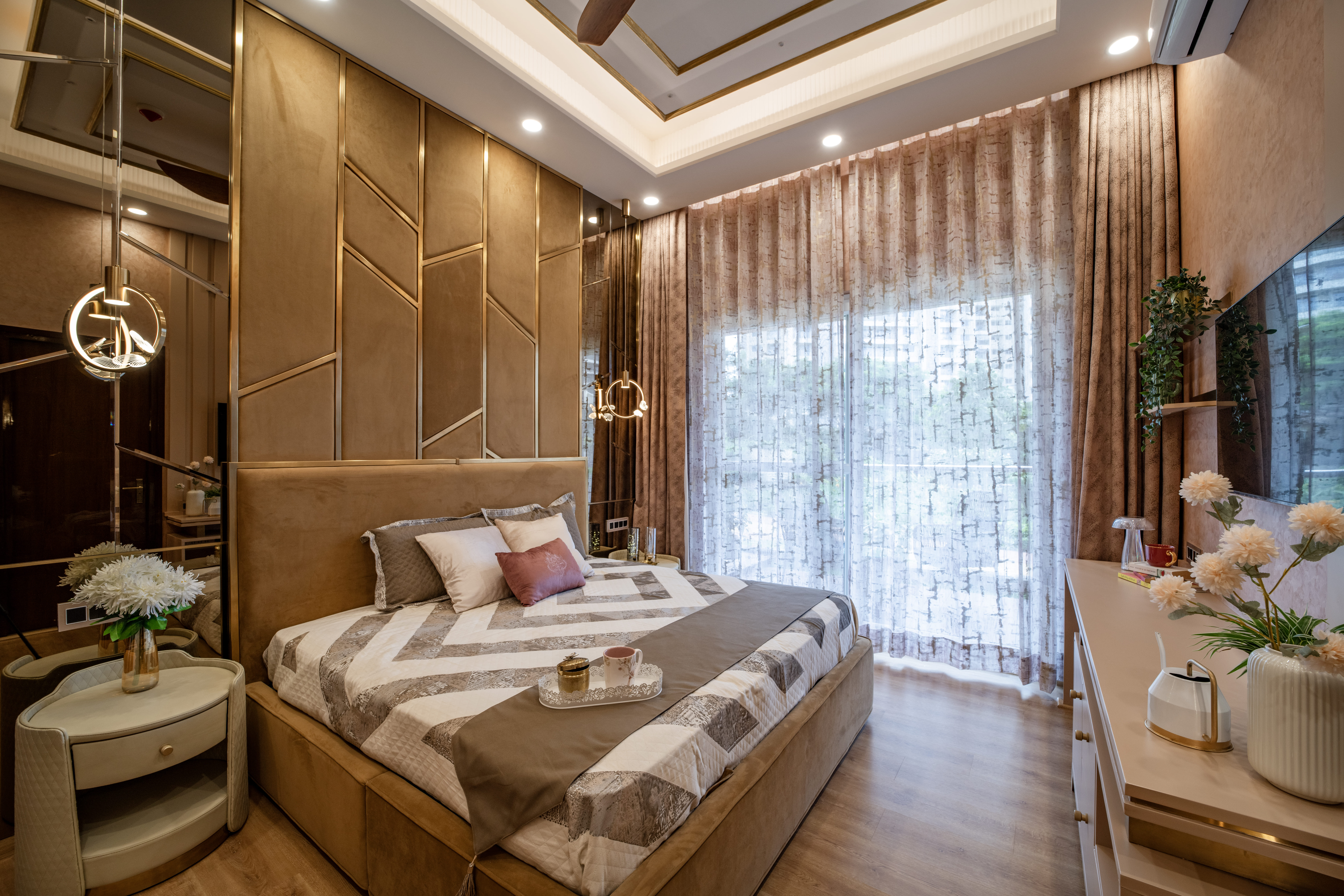 Whitefield Penthouse — master bedroom