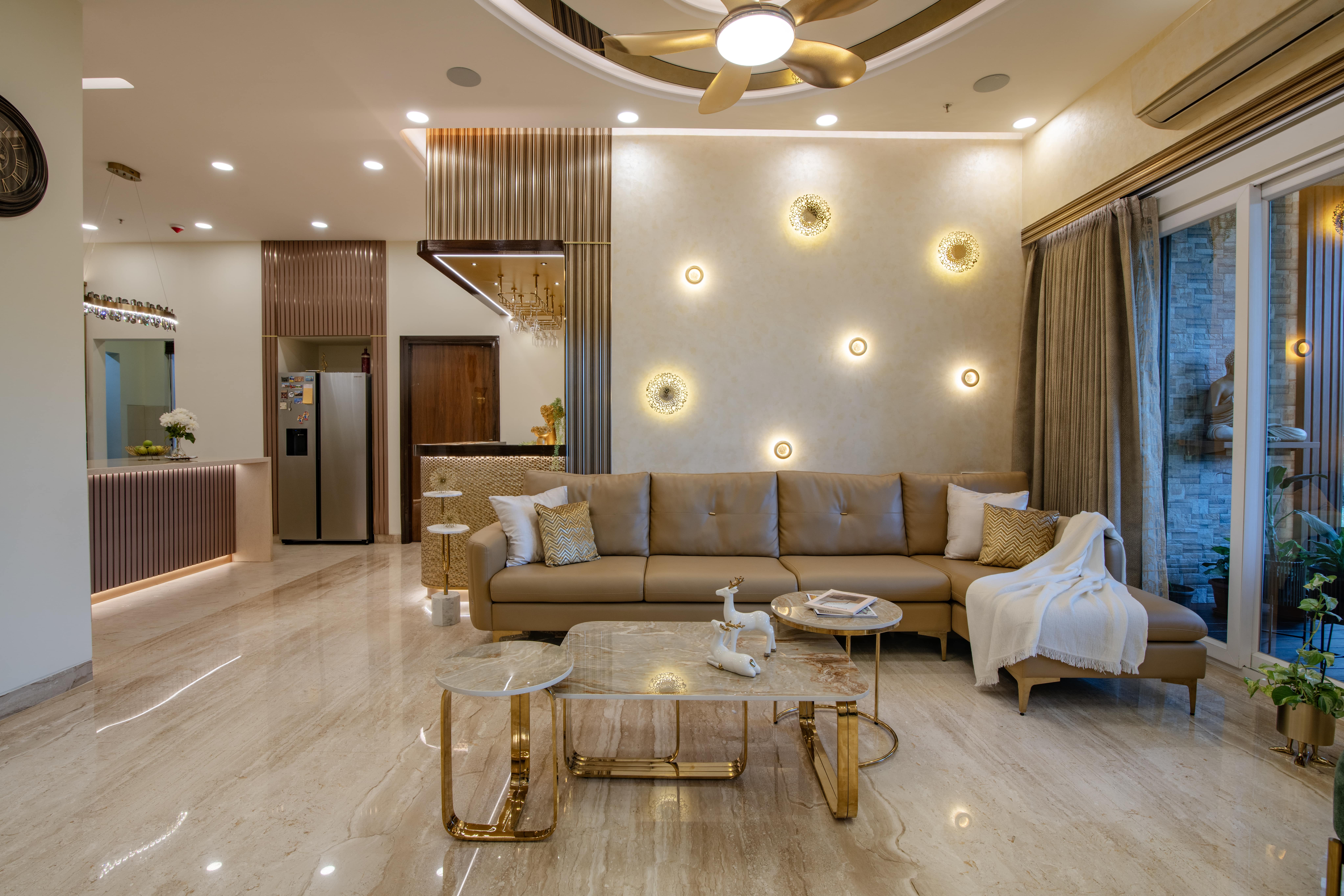 Whitefield Penthouse — living room