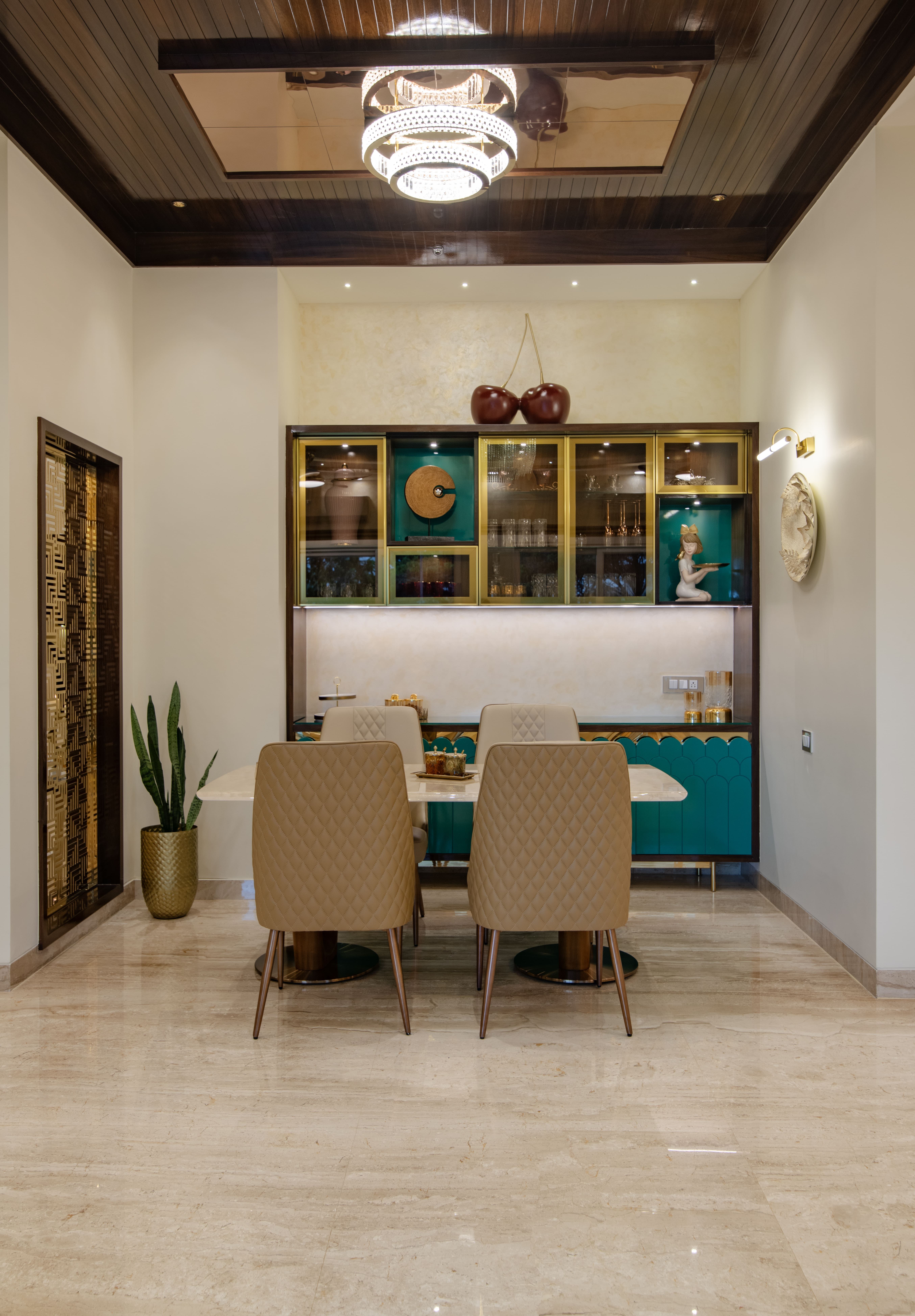 Whitefield Penthouse — dining room